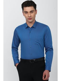 Peter England - Men Blue Slim Fit Formal Shirt