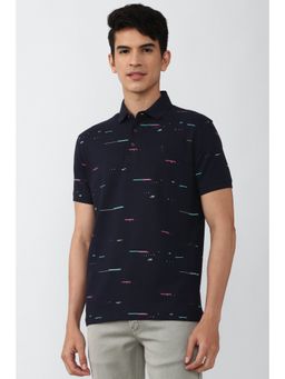 Simon Carter - Men Navy T-Shirt