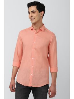 Simon Carter - Men Peach Shirt