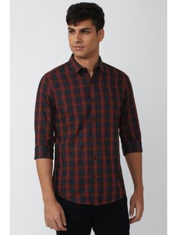 Simon Carter - Men Maroon Shirt