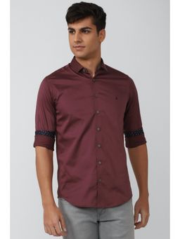 Simon Carter - Men Maroon Shirt