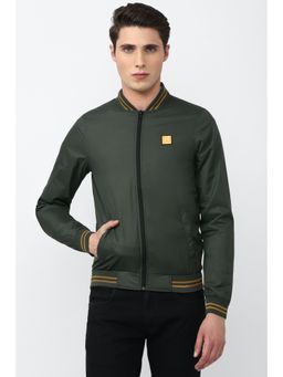 Van Heusen - Men Grey Solid Casual Jacket