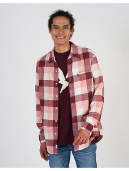 American Eagle - Men Pink Slim Fit Everyday Button Up Shirt