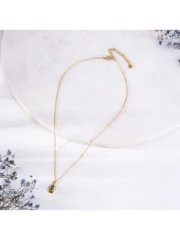 Palmonas - Black Midnight Noir Pendant Necklace