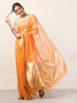 Fabindia - Cotton Silk Chanderi Sari