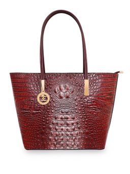 ESBEDA - Blood Red Color Printed Handbag For Women