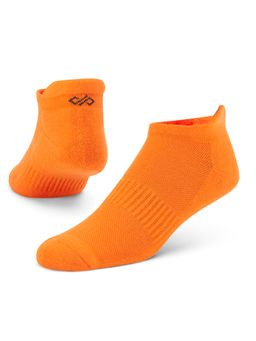Dynamocks - Orange Solid Men Bamboo Ankle Length Socks - Free Size