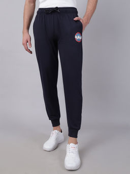 Free Authority - Official Captain America Mens Multicolour Graphic Printed Regular Fit Jogger