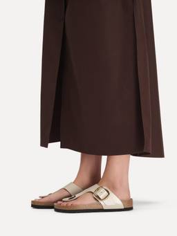 Birkenstock - Gizeh Big Buckle Women Regular Width Cream Sandals