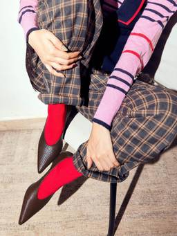 Vanilla Moon - Women Emily Brown Pointed Pump Heels