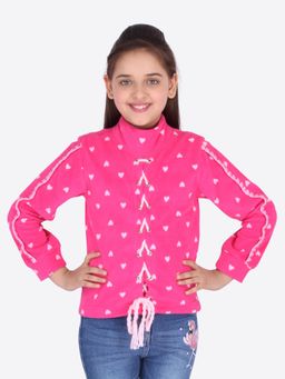 Cutecumber - Girls Fleece Round Neck Long Sleeve Winter Top