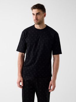 Guess - Black Printed T-Shirt