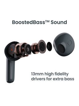 Ambrane - Dots Mist Truewireless With 22 Hours Of Playtime (Grey)