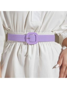 Salty - Womens Mulberry Crush Woven Straw Belt