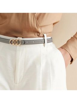 Salty - Womens Mocha & Ash Reversible PU Belt