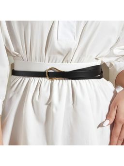 Salty - Womens Willow Thread Wrap Black Belt