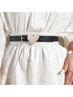Salty - Womens Midnight Heart Tassel Waist Accessory Belt