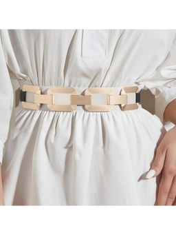 Salty - Womens Golden Elastic Glam Belt