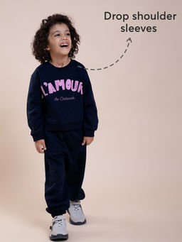 Hopscotch - 2-Piece Brushed Fleece Co-Ord Set