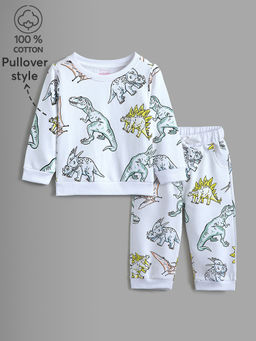Hopscotch - 2-Piece Pure Cotton Dino Print Co-Ord Set
