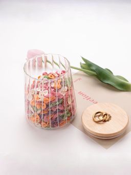 UMAI - Borosilicate Jar with Wooden Lid