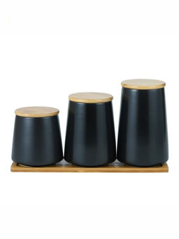 UMAI - Ceramic Jar Set- 3PCS 260ML,800ML,1000ML