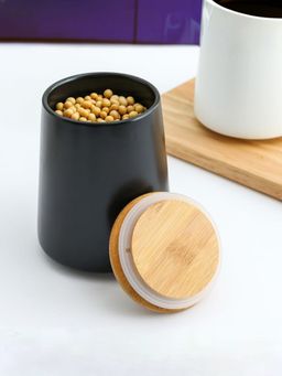 UMAI - Ceramic Jar 850ML Black