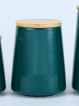 UMAI - Ceramic Jar 700ML Green