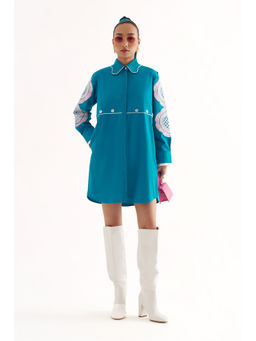 Our Love - Turquoise Stella Dress