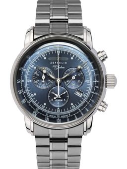 Zeppelin - Mens Quartz Chronograph With Metal Strap (M)