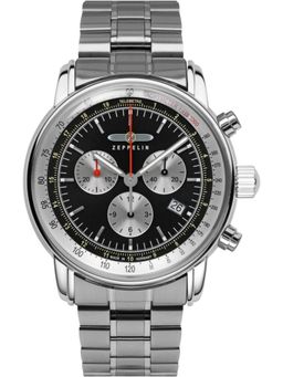 Zeppelin - Mens Quartz Chronograph With Metal Strap (M)