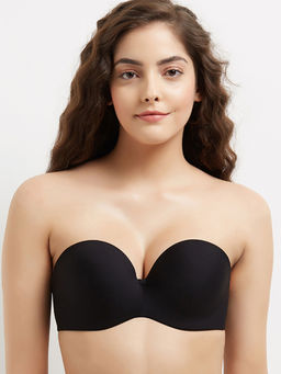 Wacoal - Basic Mold Padded Wired Half Cup Strapless T-Shirt Bra - Black