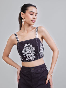 Style Island - Sabrina Crop Top