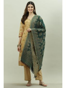Biba - Green Yarndyed Dupattas