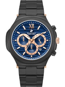 Beverly Hills Polo Club - Men Multi Function Dark Blue Dial Watch (M)
