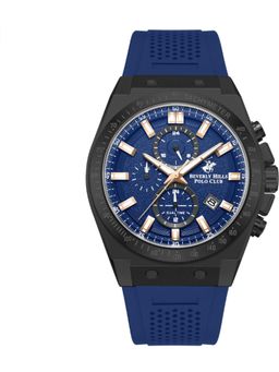 Beverly Hills Polo Club - Men Multi Function Dark Blue Dial Watch (M)