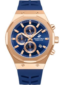 Beverly Hills Polo Club - Men Multi Function Yellow Dial Watch (M)