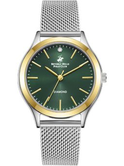 Beverly Hills Polo Club - Women Analog Dark Green Dial Watch (M)