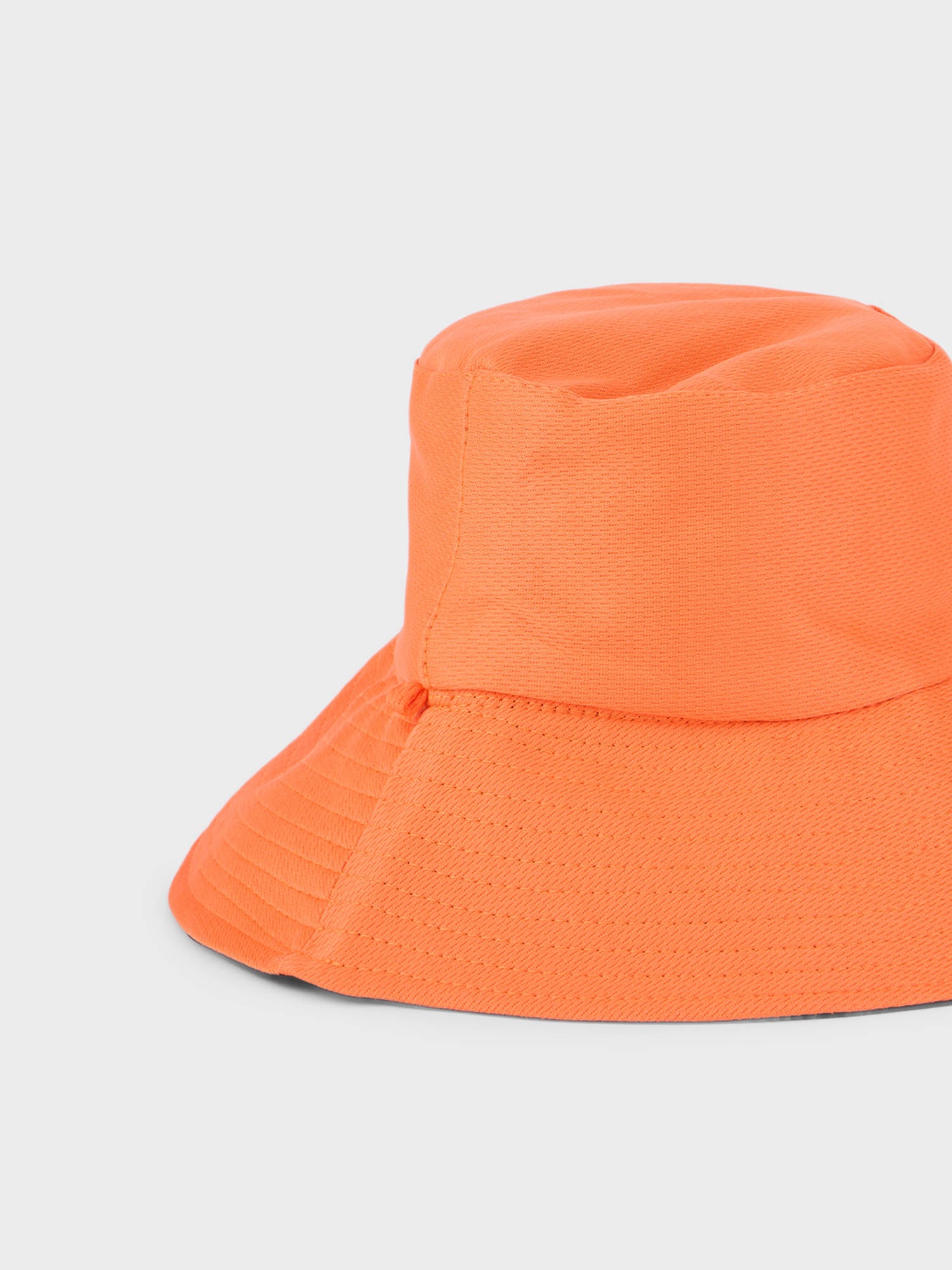 Buy MIXT by Nykaa Fashion Orange Solid Wide Brim Drawstring