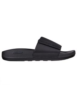 SKECHERS - HYPER SLIDE - RELIANCE Black Sliders