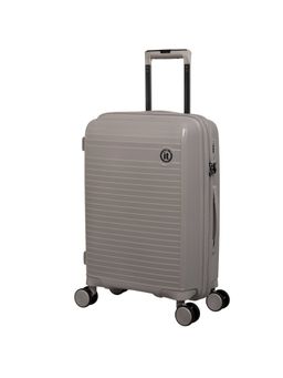 it luggage - Spontaneous Grey Cabin Hardsided SuitCase Trolley Bag With TSA Lock