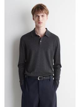 COS - SLIM MERINO WOOL POLO SHIRT