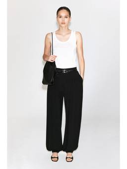 COS - PLEATED CREPE BALLOON TROUSERS