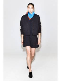 COS - BOILED WOOL-BLEND MINI SKIRT