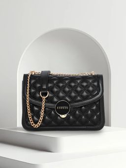 ESBEDA - Black Majestic Prime Sling Bag for Womens (S)