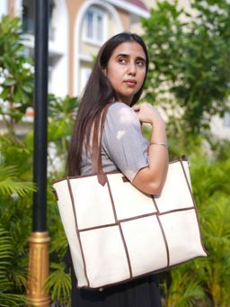 Hues Studio - Ace Tote Bag for Women Brown