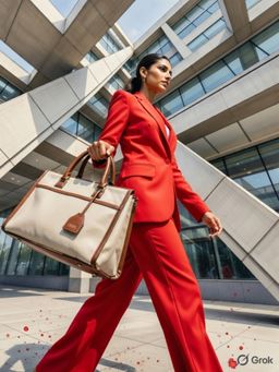 Hues Studio - Candice Tote Bag for Women Beige
