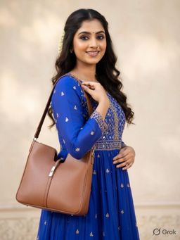 Hues Studio - Eve Tote Bag for Women Tan (M)