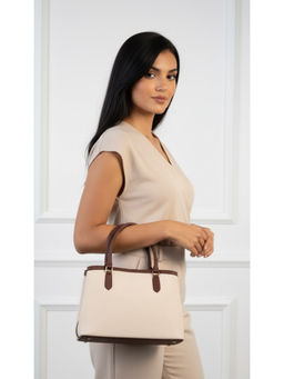 Hues Studio - Valerie Hand Bag for Women Beige (M)