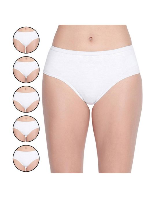Bodycare Pack of 6 100% Cotton Classic Panties - White